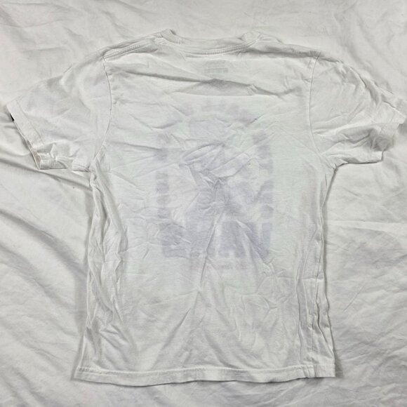 Vans Its Time to Bolt Boys Size Small White Shirt Casual School Walking Outdoors - Picture 2 of 9
